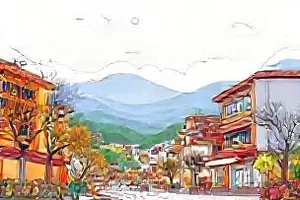 归档《如何跟伴侣谈钱》封面，摊开的账单与计算器